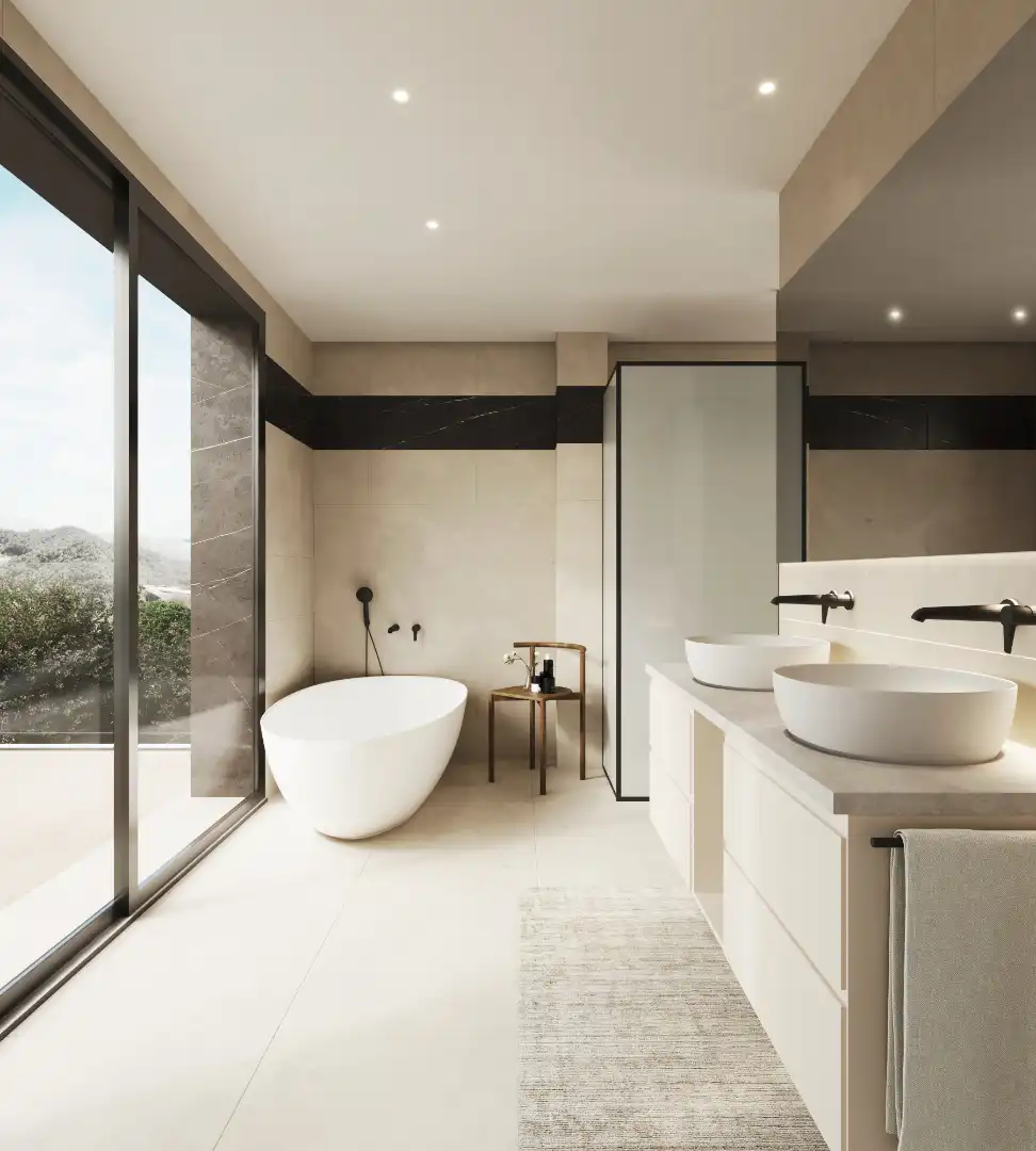Bathroom of Houses for sale in Torrelodones  with Air Conditioner, Heating and Private garden
