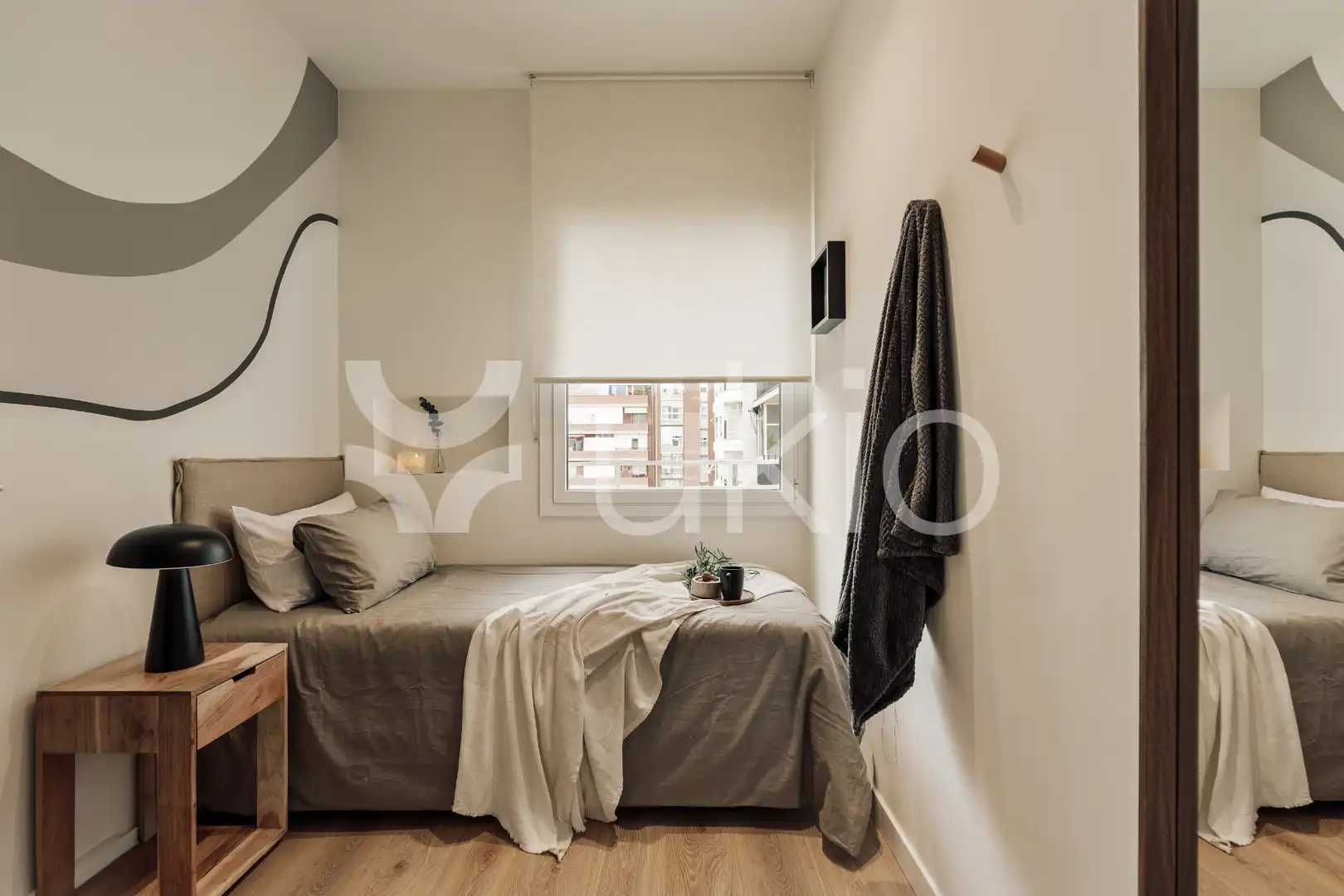 Bedroom of Apartments for rent in Barcelona  with Air Conditioner, Heating and Furnished