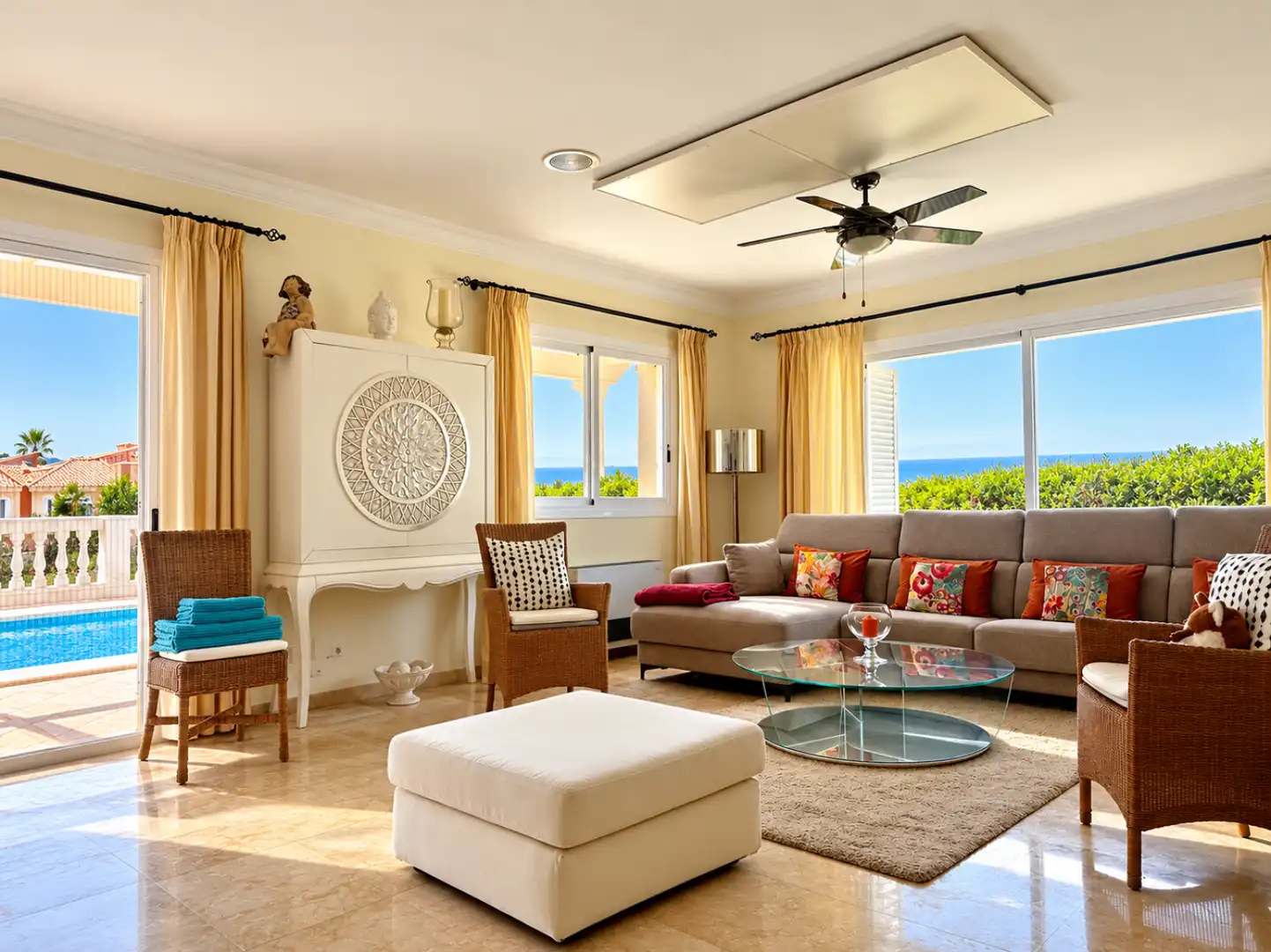 Living room of Houses for sale in Son Verí