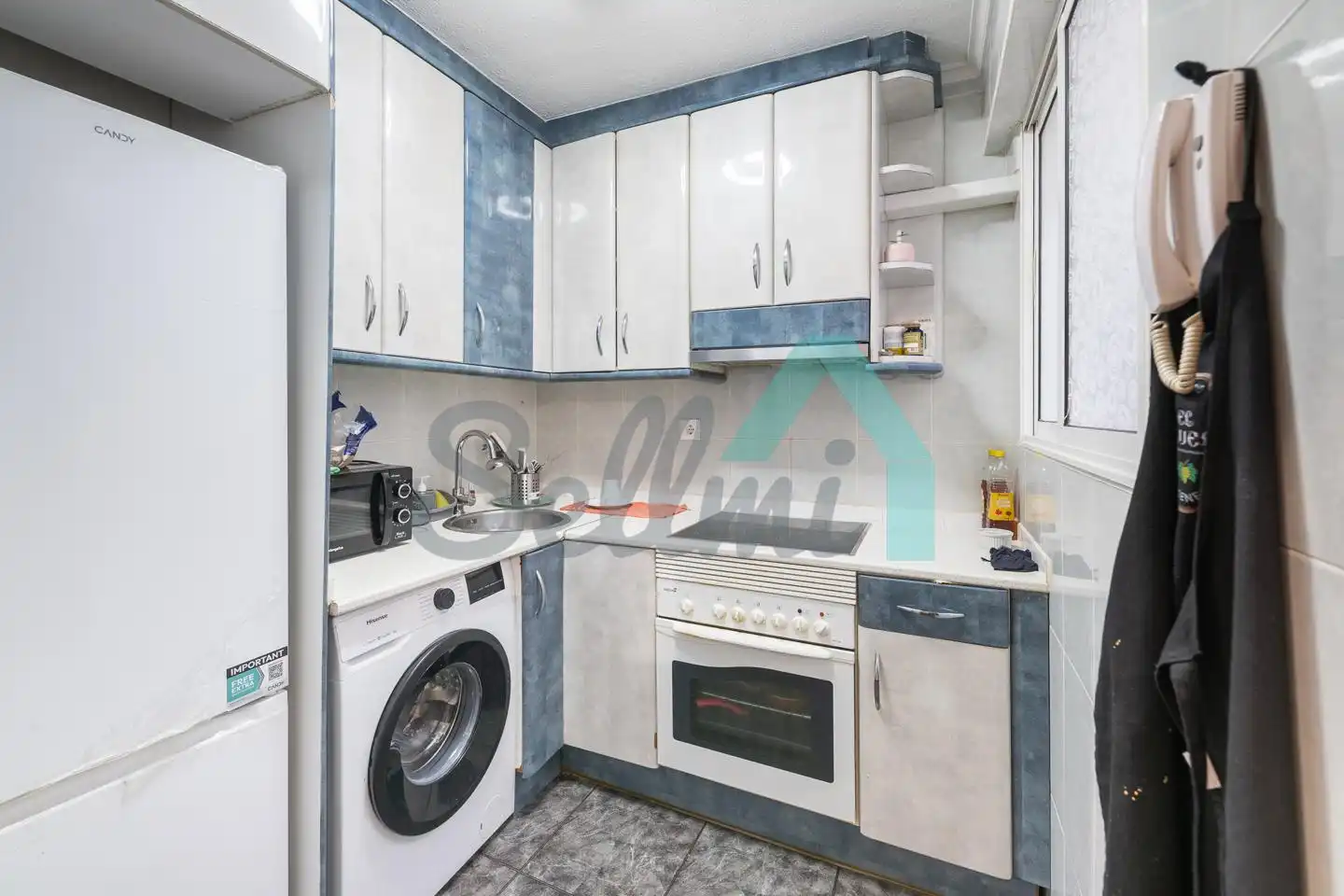 Cocina de Piso de alquiler en Avilés con Calefacción y Amueblado