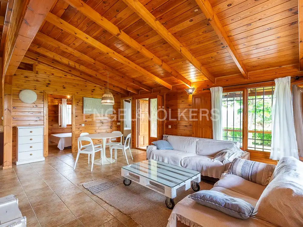 Sala de estar de Casa o chalet de alquiler en Torrent con Aire acondicionado, Calefacción y Jardín privado