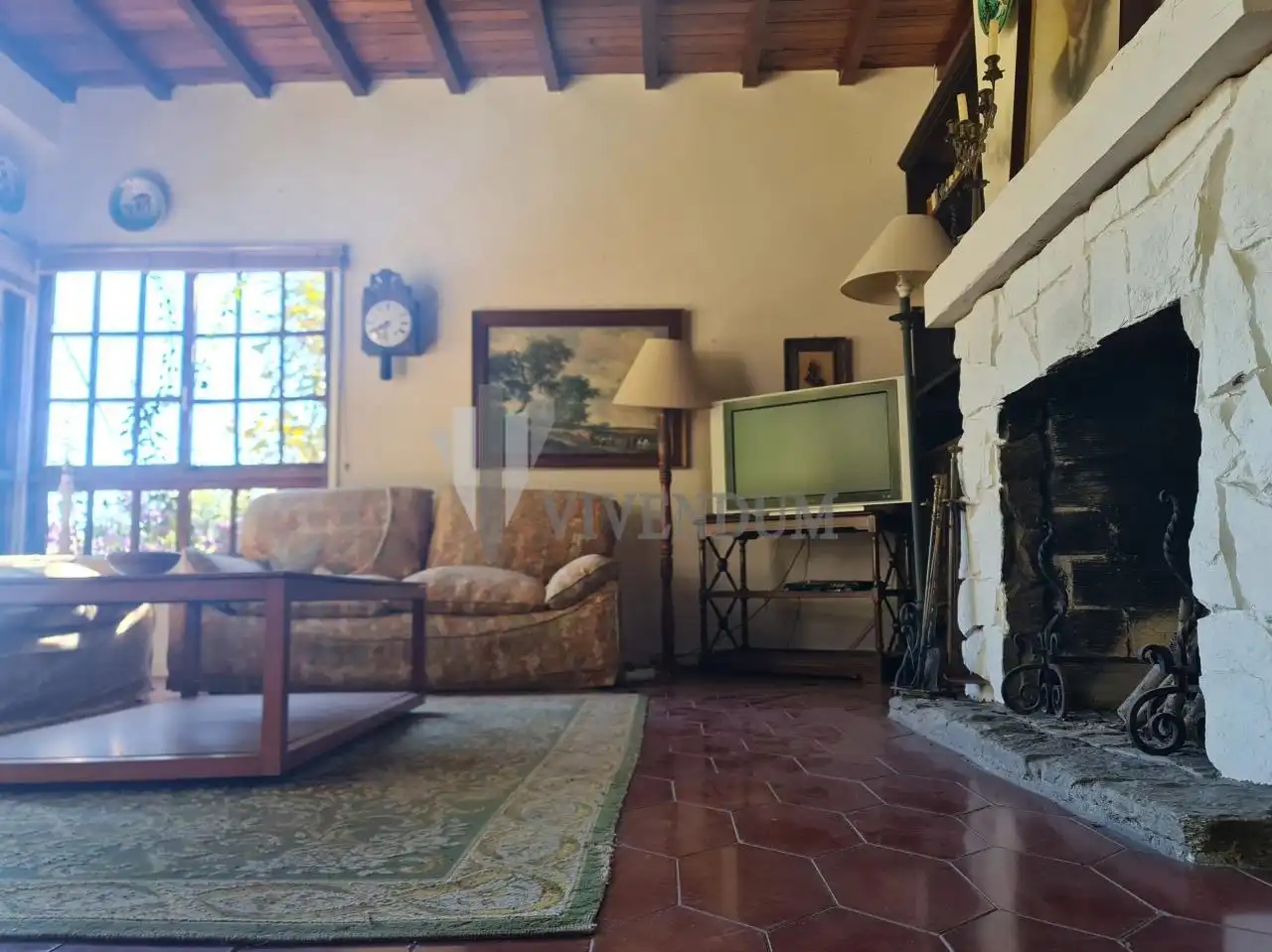 Sala de estar de Casa o chalet en venta en Redondela con Jardín privado, Trastero y Piscina