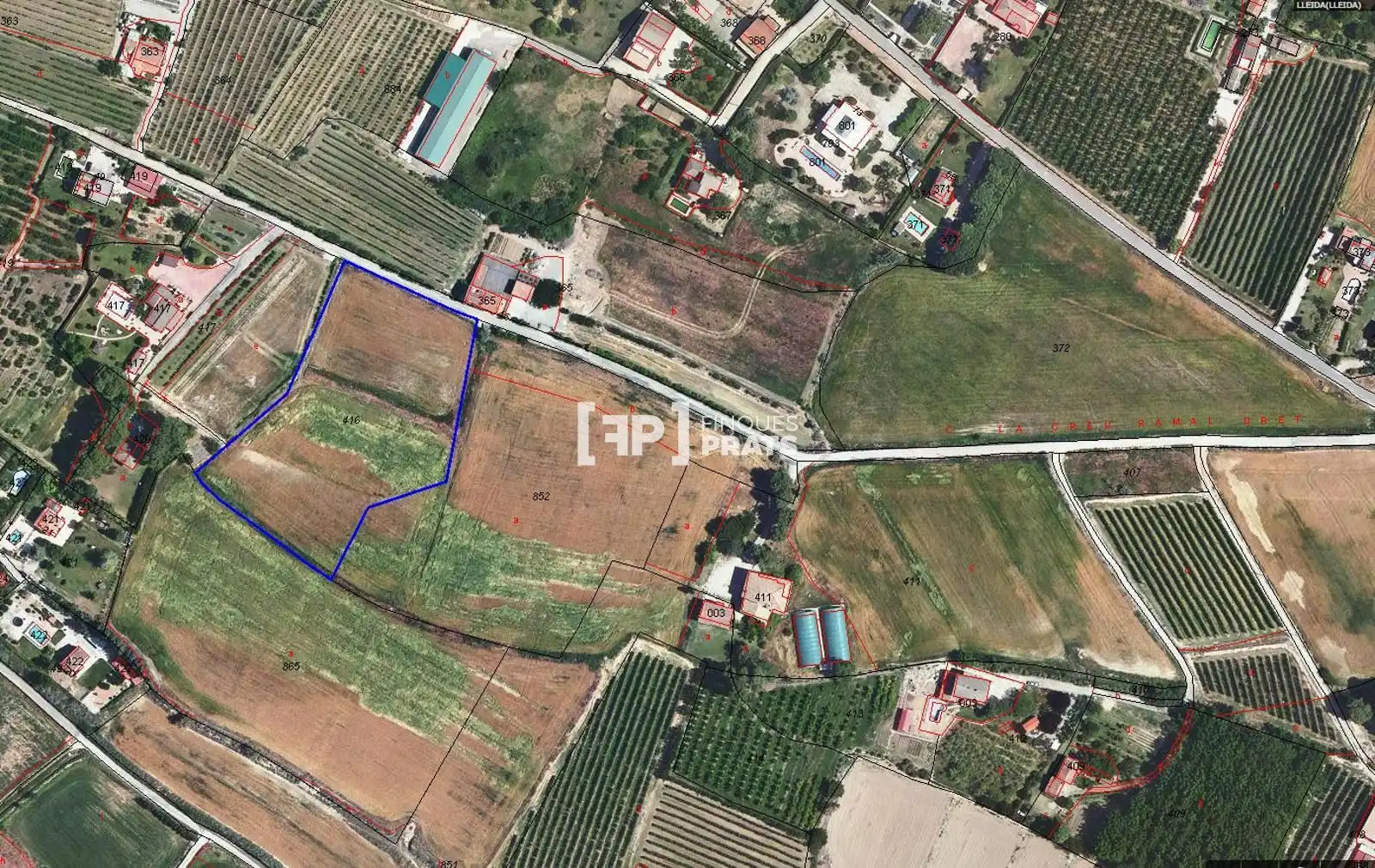 Terreny rústic en venda a fontanet lo curt
