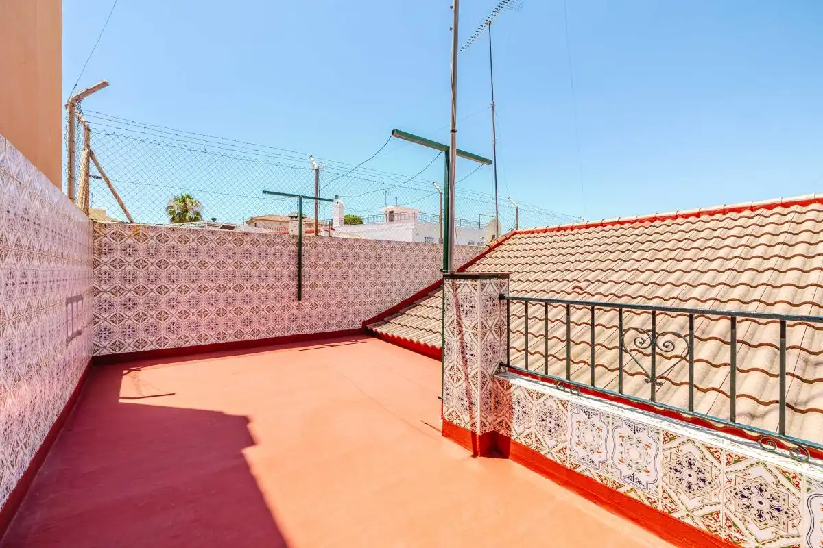 Terrassa de Casa adosada en venda en Málaga amb Aire condicionat, Calefacció i Terrassa