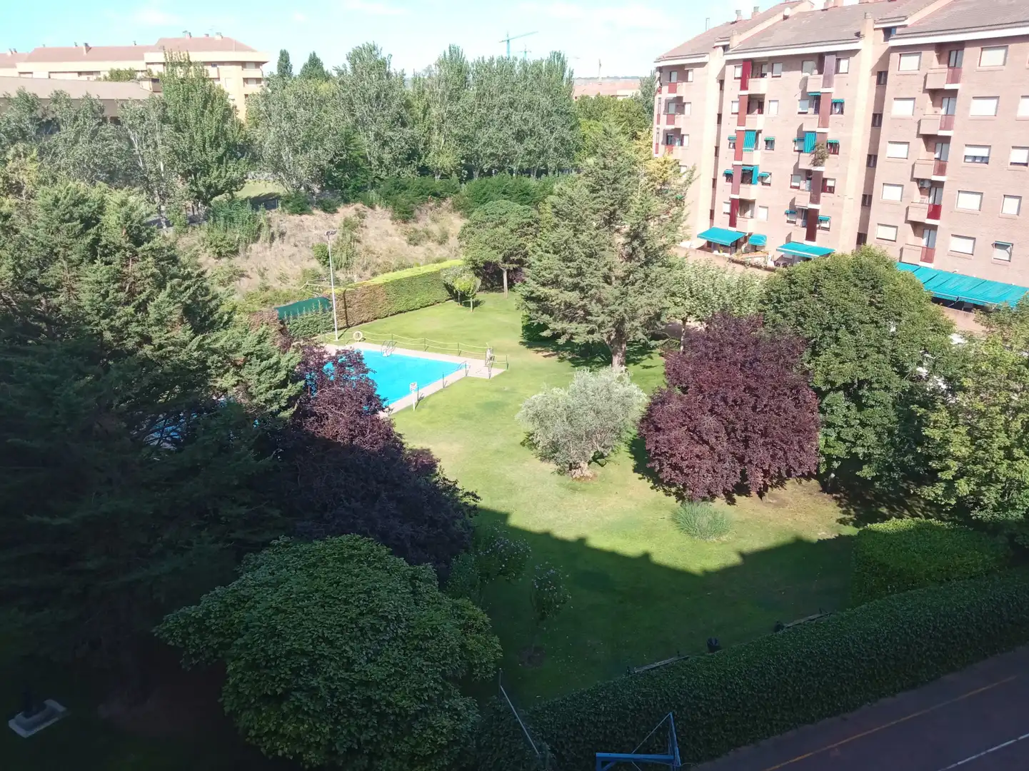 Swimming pool of Flat for rent in  Logroño  with Heating, Terrace and Swimming Pool