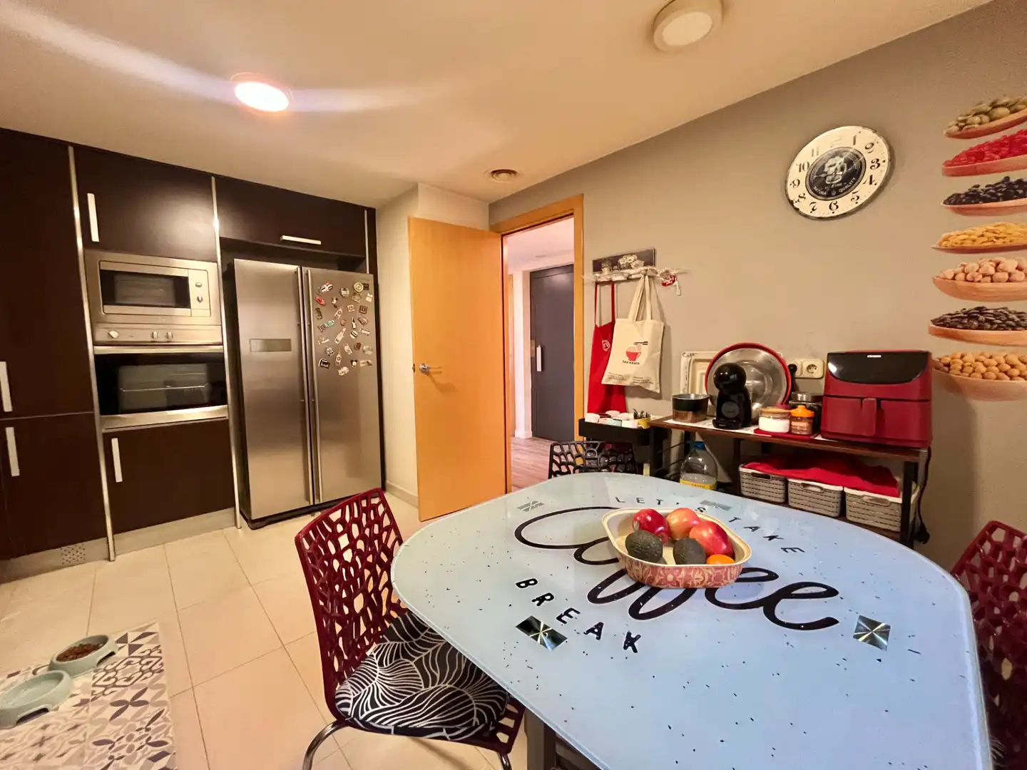 Cuina de Casa adosada en venda en Sant Climent de Llobregat amb Aire condicionat, Calefacció i Parquet