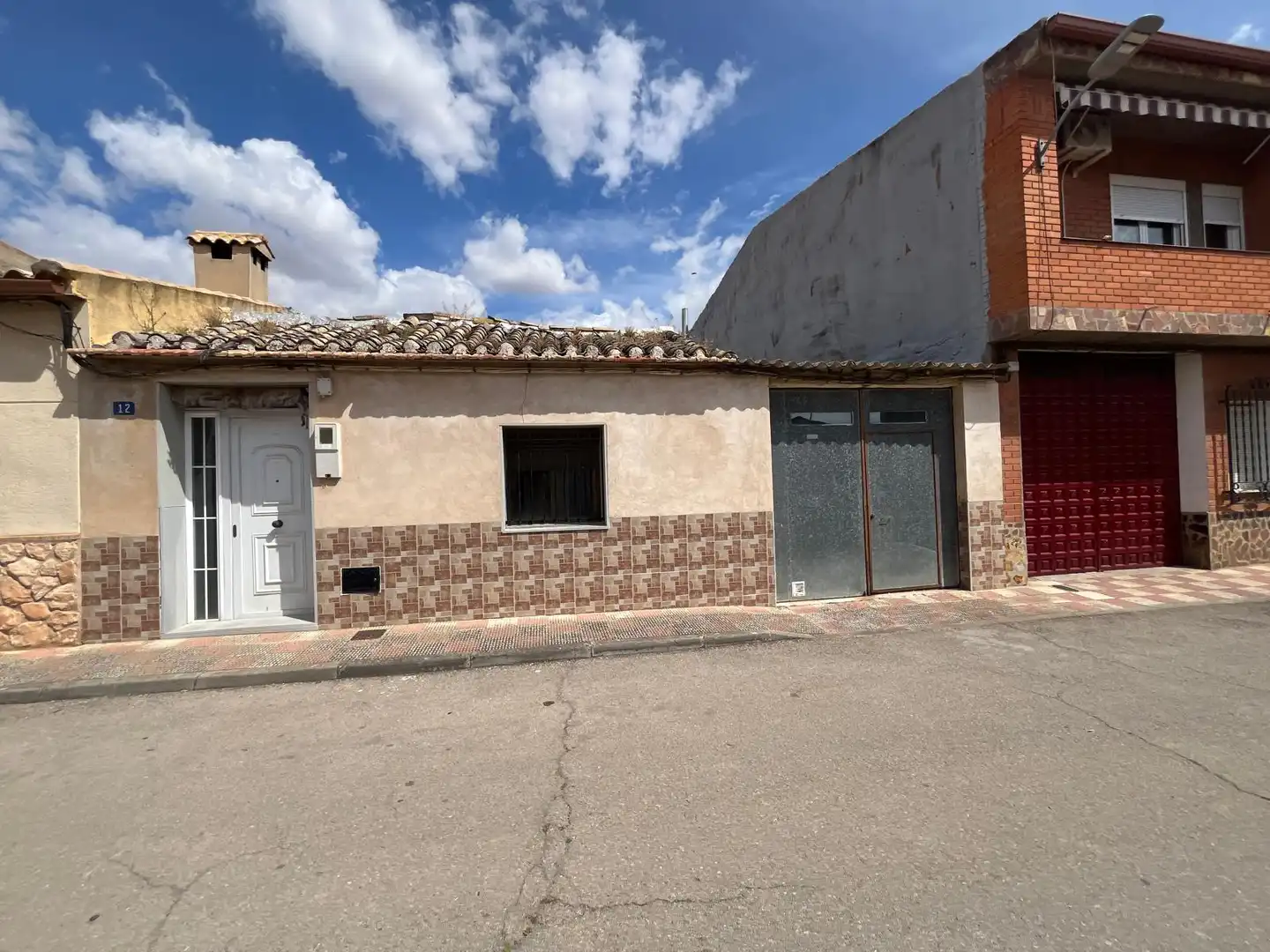 Vista exterior de Casa o xalet en venda en Arenas de San Juan 