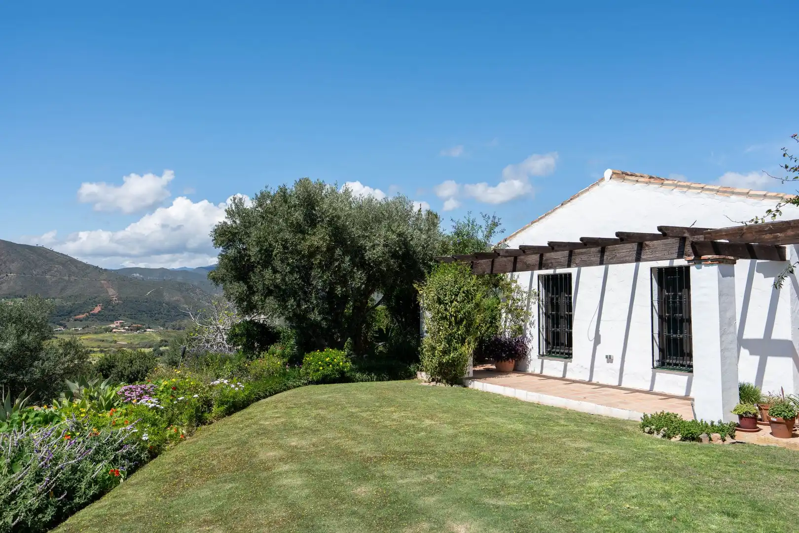 Jardín de Finca rústica en venta en Mijas con Terraza