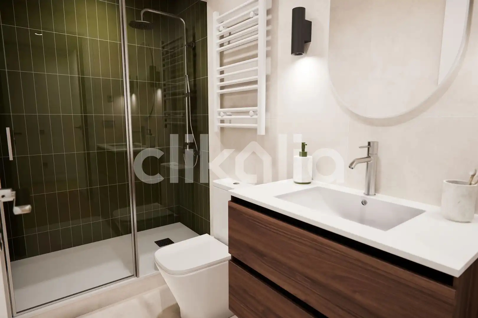 Bathroom of Flat for sale in Madrid  with Air Conditioner, Heating and Terrace