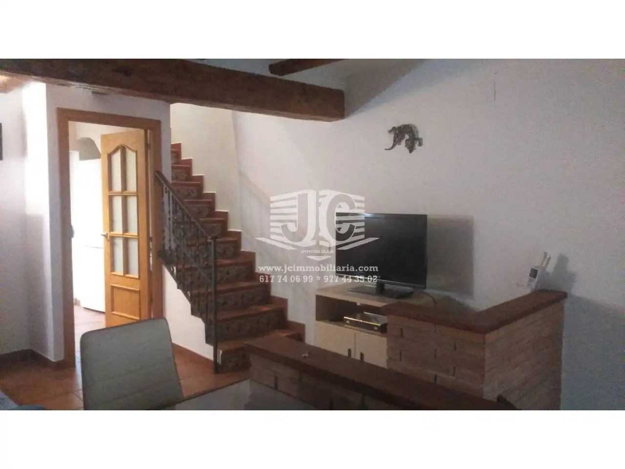 Sala de estar de Casa o chalet en venta en Roquetes con Aire acondicionado, Terraza y Amueblado