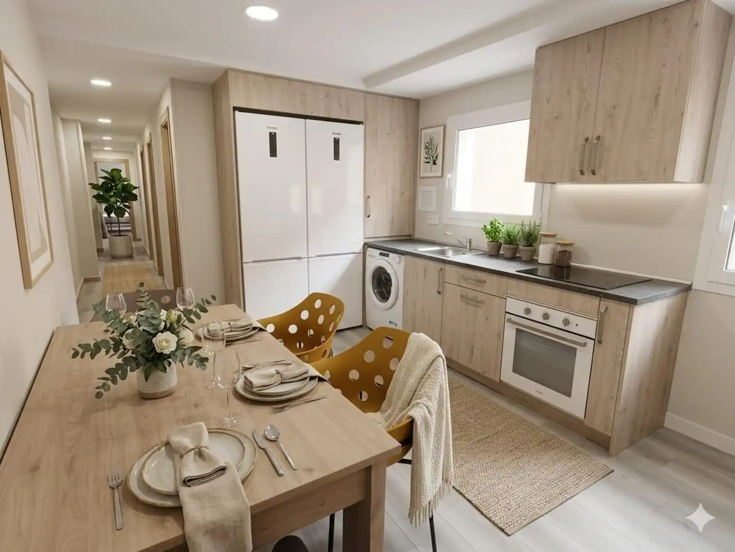 Küche von Wohnung zum Verkauf in Huesca