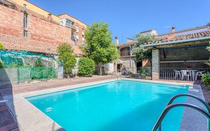 Piscina de Casa o xalet en venda en La Pobla de Claramunt amb Terrassa, Piscina i Balcó