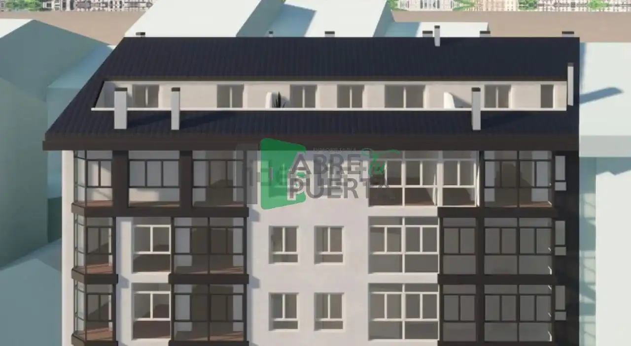 Vista exterior de Pis en venda en Ourense Capital  amb Calefacció, Parquet i Terrassa