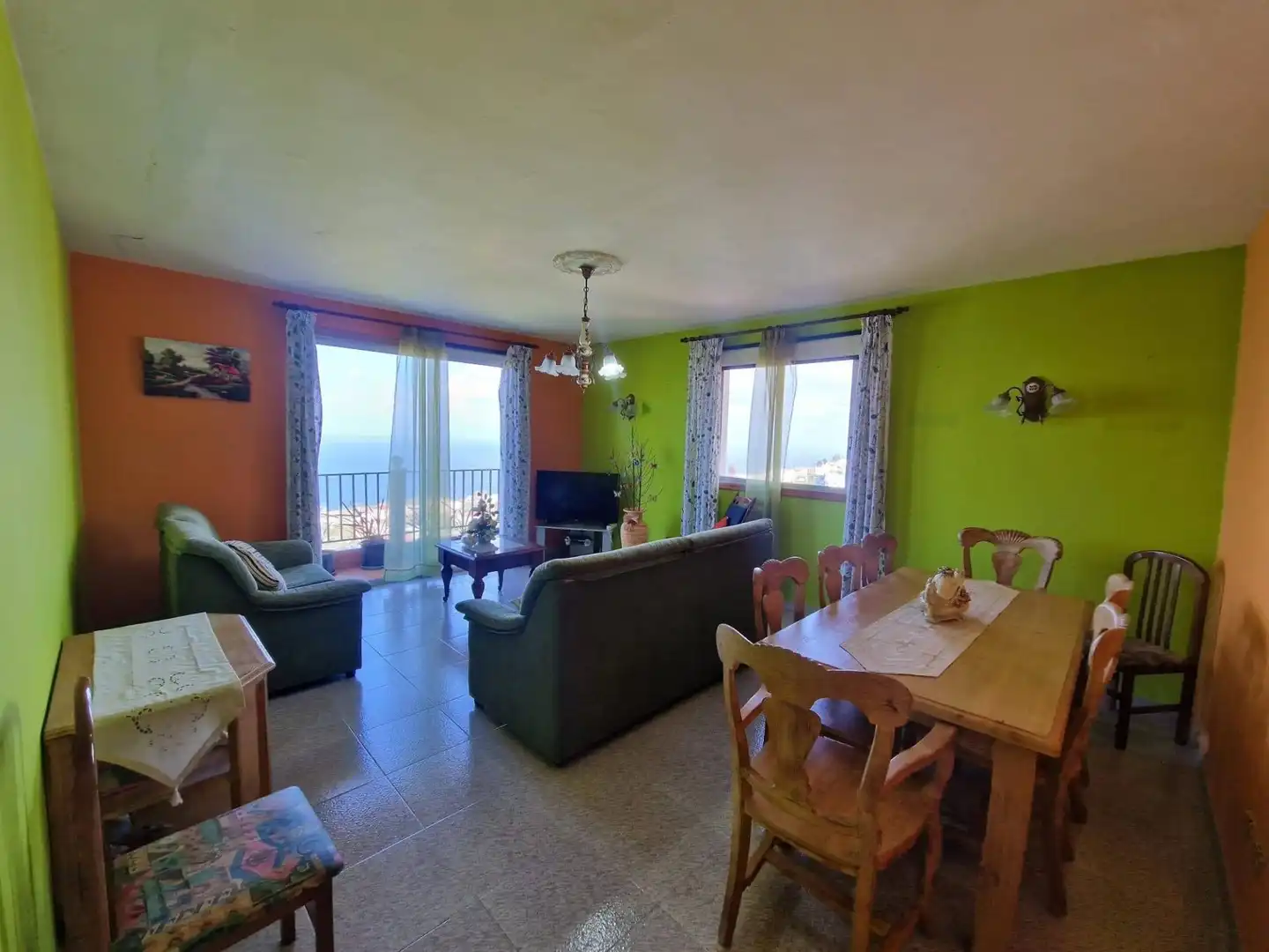 Sala de estar de Casa o chalet en venta en Santa Úrsula con Jardín privado, Terraza y Trastero