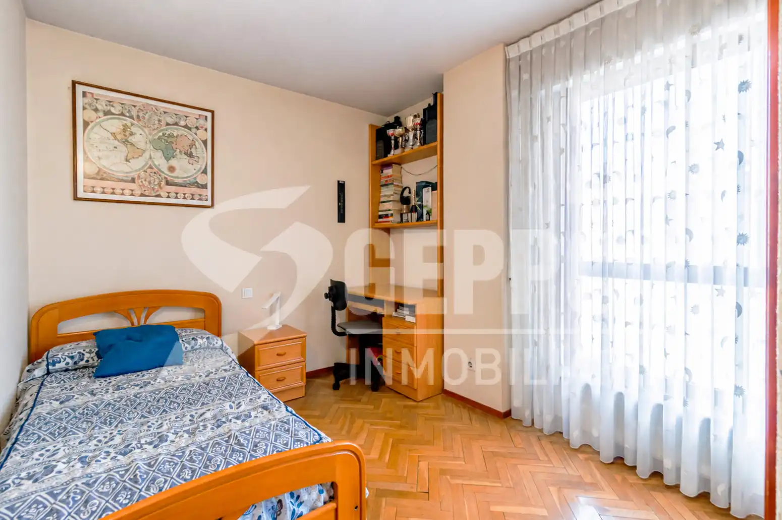 Bedroom of Flat for sale in Madrid  with Heating
