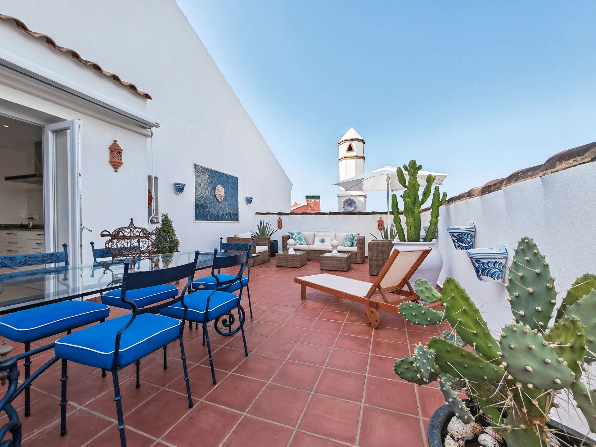 Terrassa de Dúplex en venda en Marbella amb Aire condicionat, Terrassa i Traster