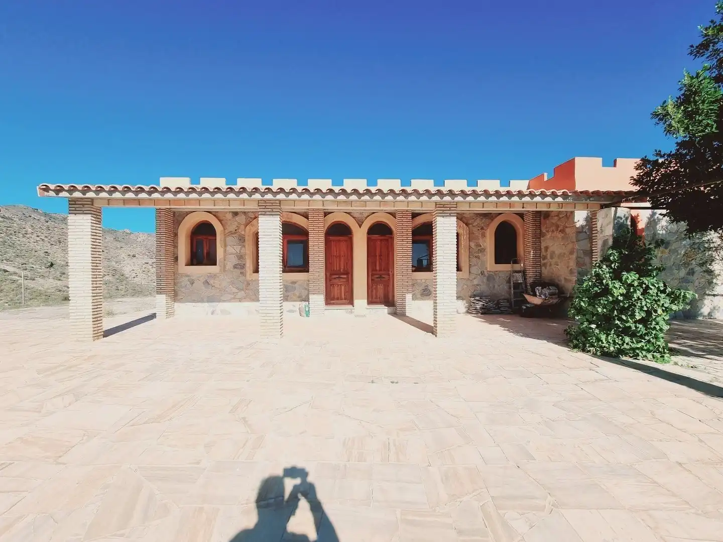 Vista exterior de Casa o chalet en venta en Cuevas del Almanzora con Aire acondicionado, Terraza y Amueblado