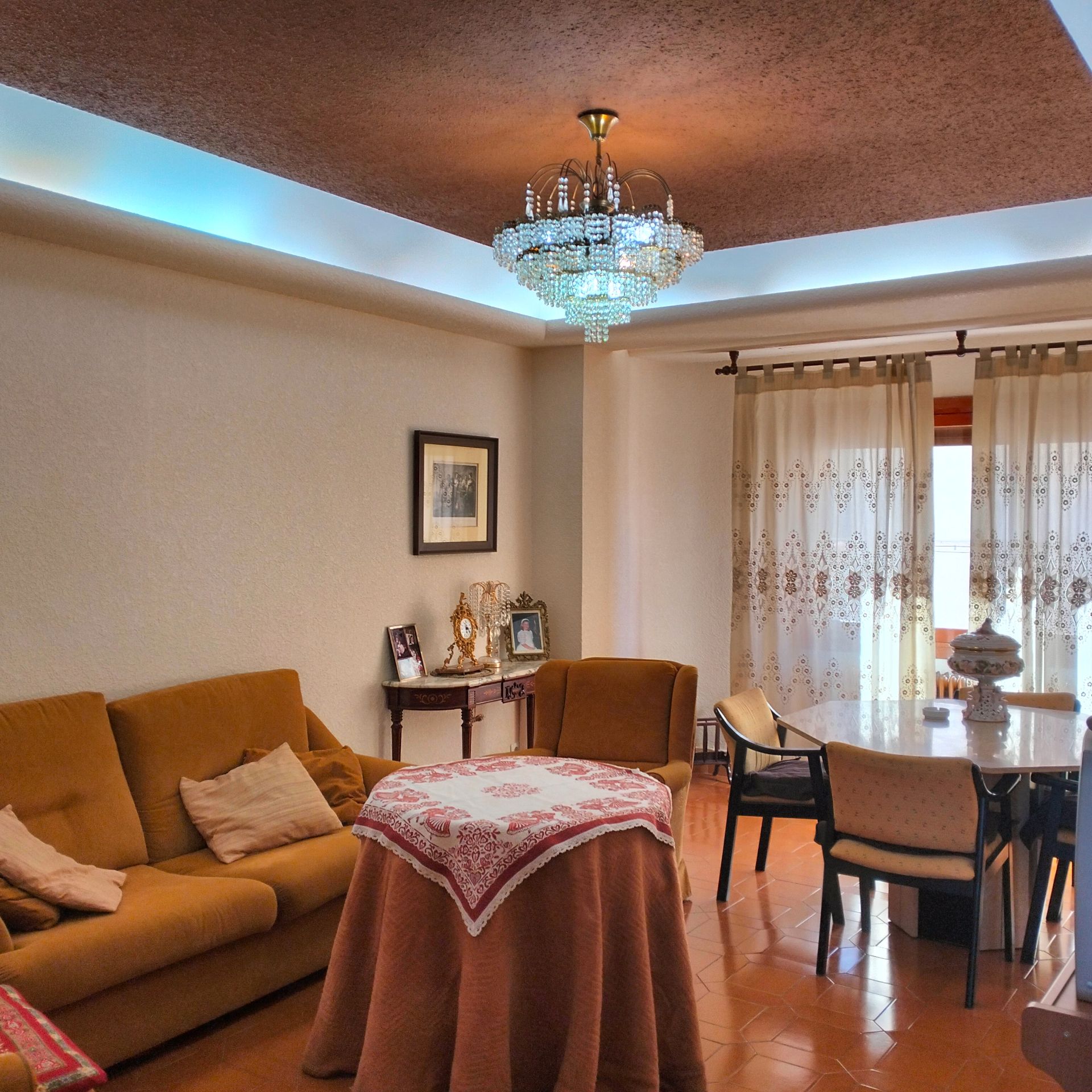 Living room of Flat for sale in Munera  with Air Conditioner, Heating and Private garden