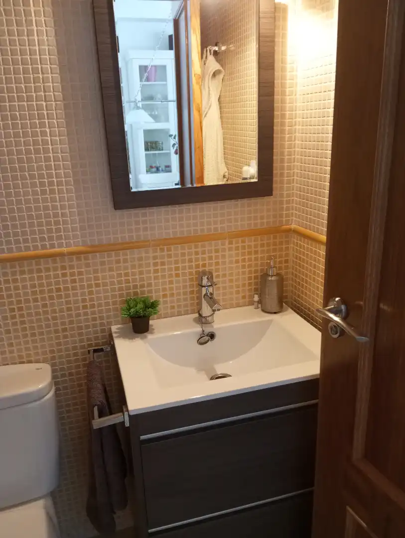 Baño de Casa adosada en venta en Pilar de la Horadada con Aire acondicionado, Calefacción y Jardín privado
