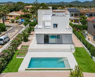 Exterior view of House or chalet for sale in Sant Llorenç des Cardassar  with Air Conditioner, Heating and Private garden
