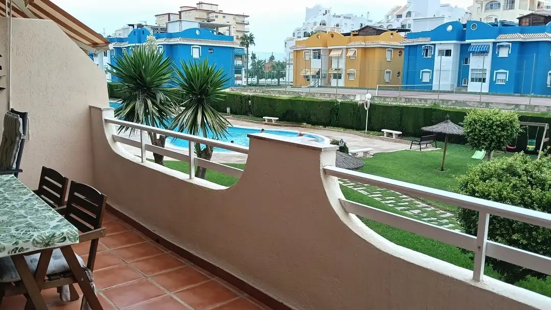 Terraza de Apartamento en venta en Xeraco con Terraza, Trastero y Amueblado