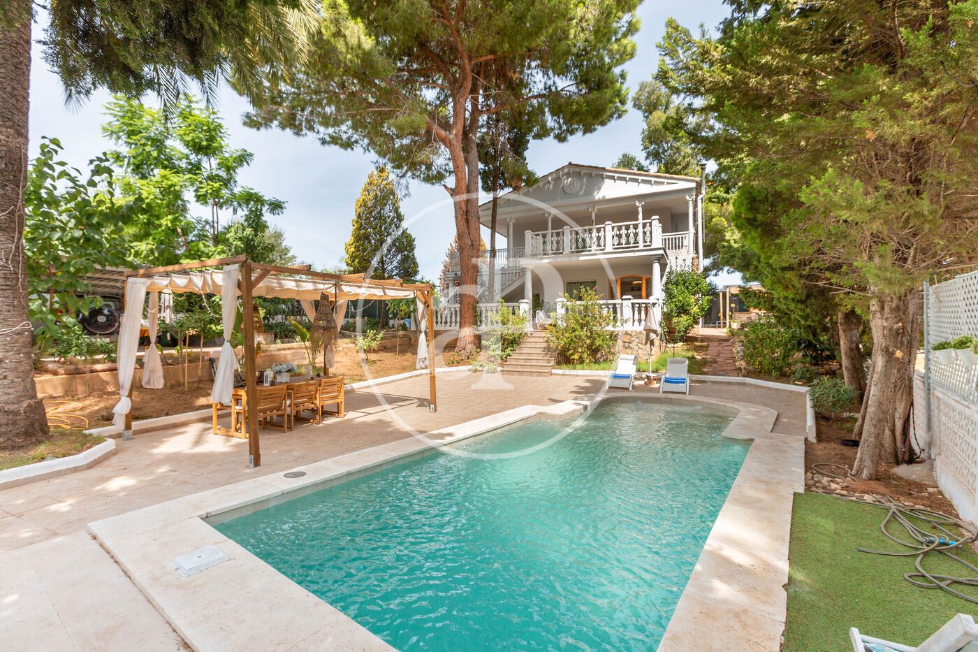 Swimming pool of House or chalet for sale in Alginet  with Heating, Private garden and Terrace