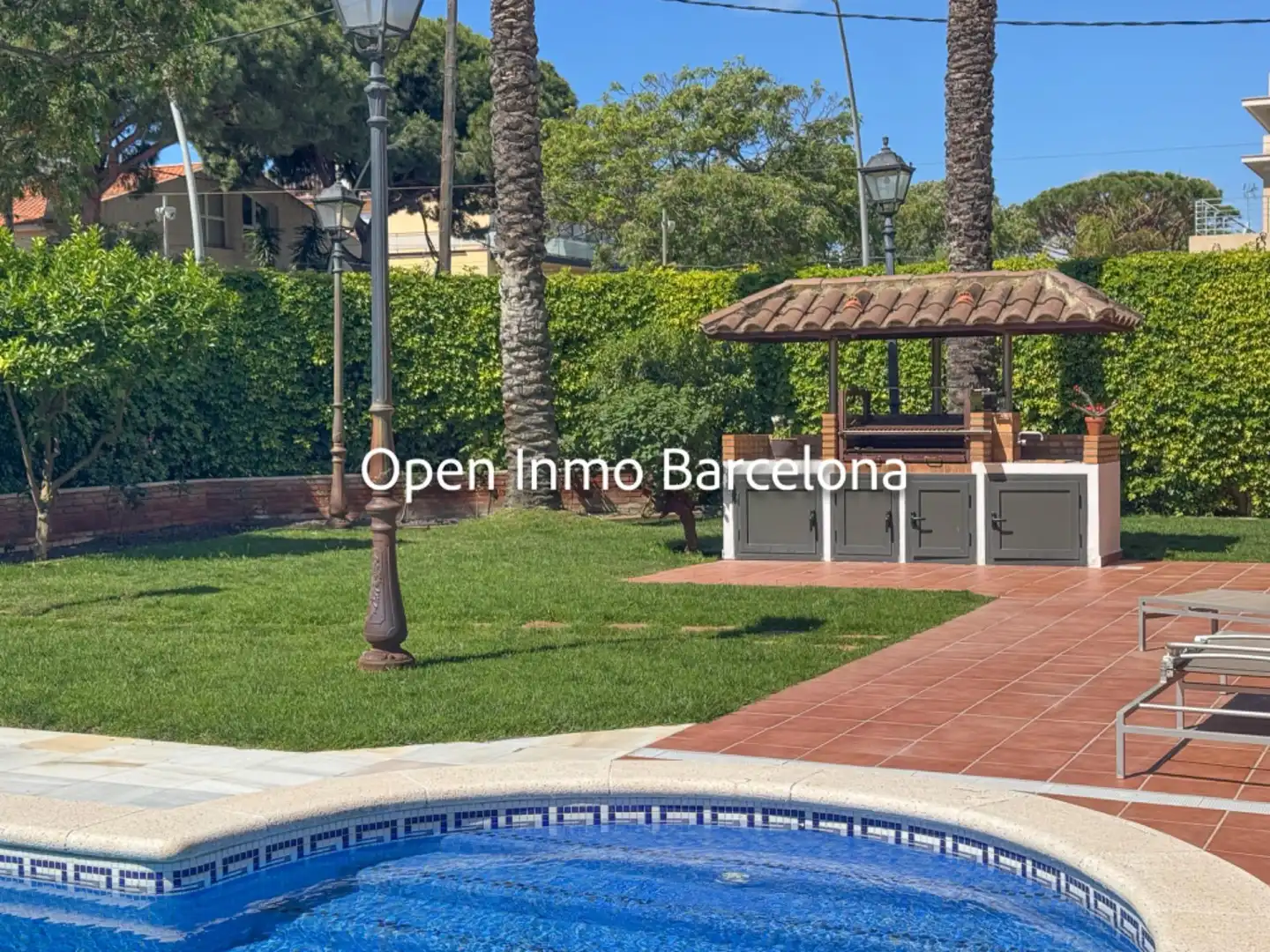 Garden of Houses for sale in Castelldefels  with Air Conditioner, Heating and Private garden