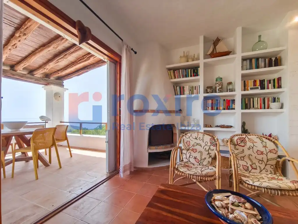 Living room of Houses for rent in Sant Josep de sa Talaia  with Air Conditioner, Private garden and Terrace
