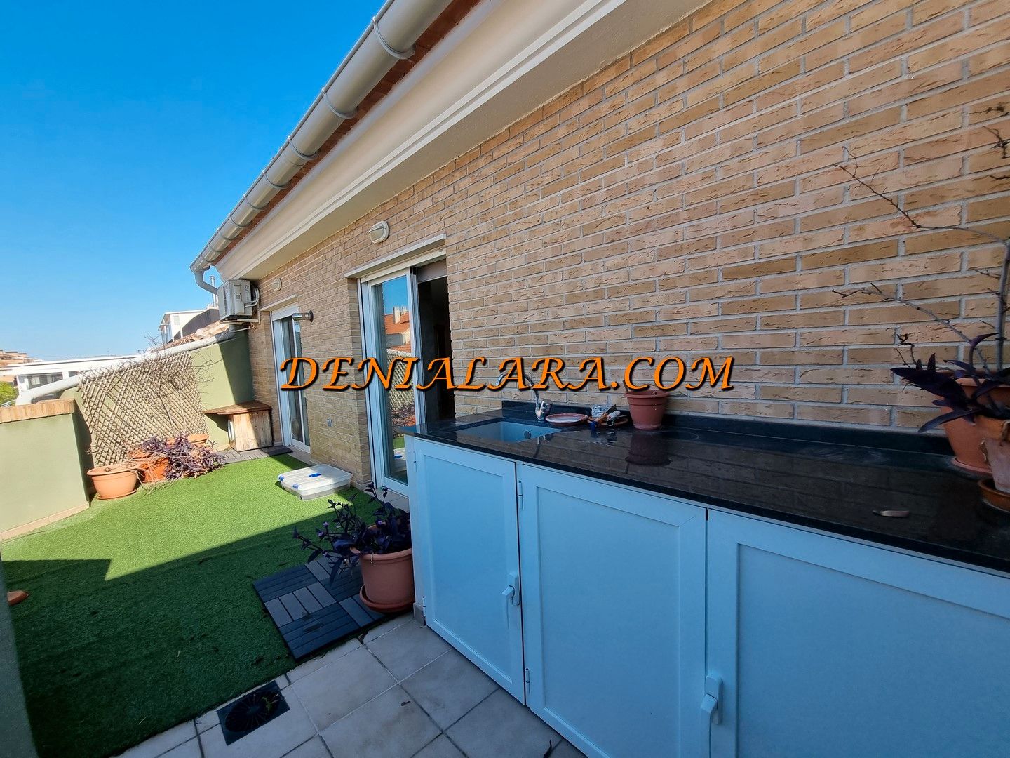 Garden of Flat to rent in Dénia  with Air Conditioner, Heating and Terrace