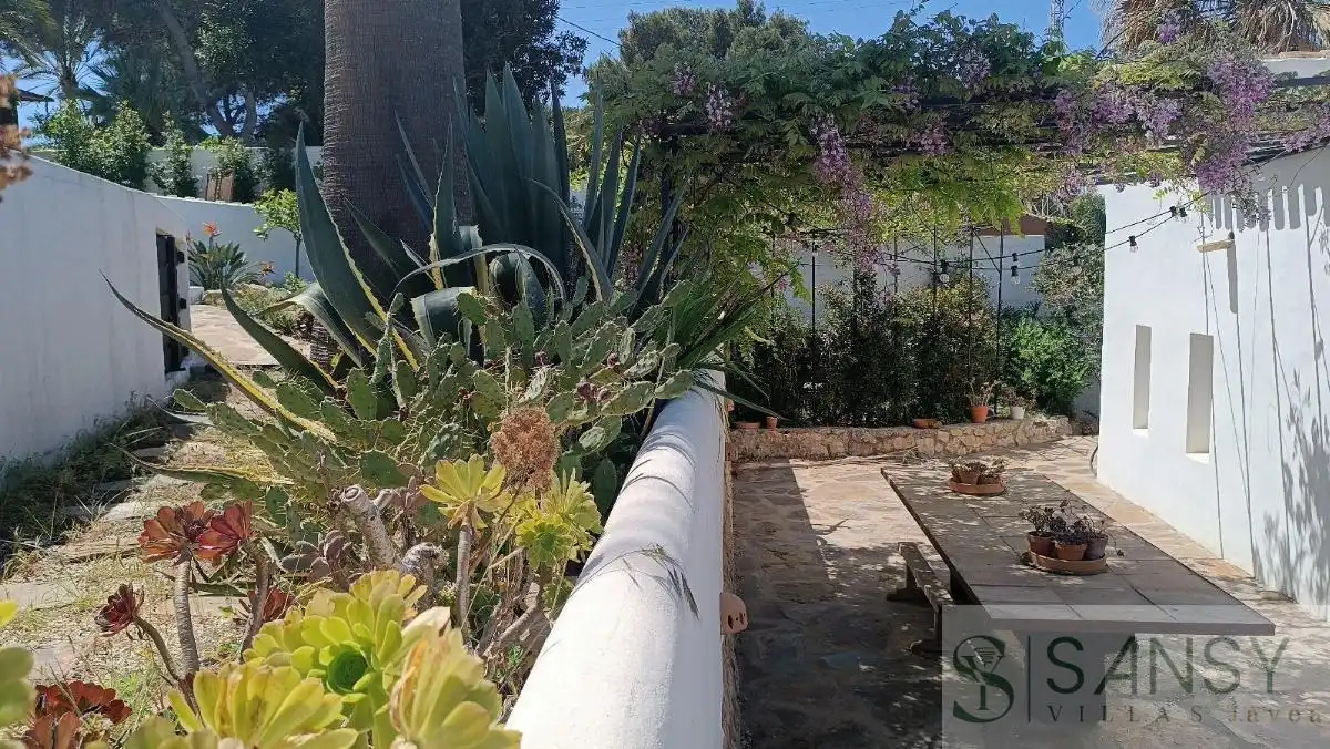 Garden of Houses for sale in Jávea / Xàbia  with Air Conditioner, Heating and Storage room