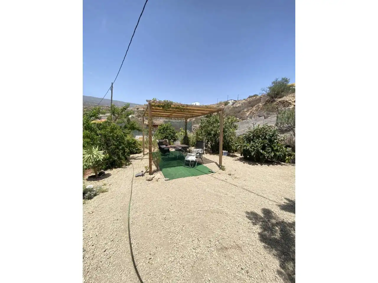 Jardí de Finca rústica en venda en Fasnia amb Jardí privat, Terrassa i Moblat