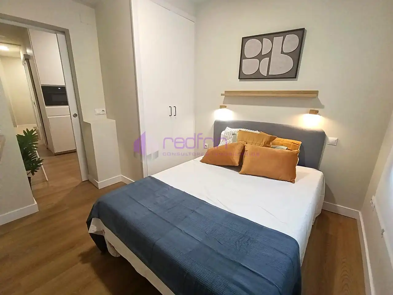 Bedroom of Flat for sale in Madrid