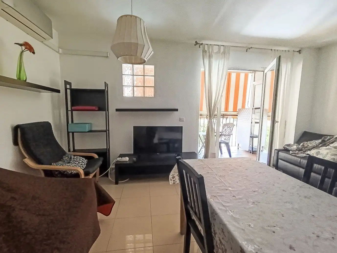Wohnzimmer von Wohnung zum Verkauf in Málaga mit Klimaanlage, Terrasse und Abstellraum