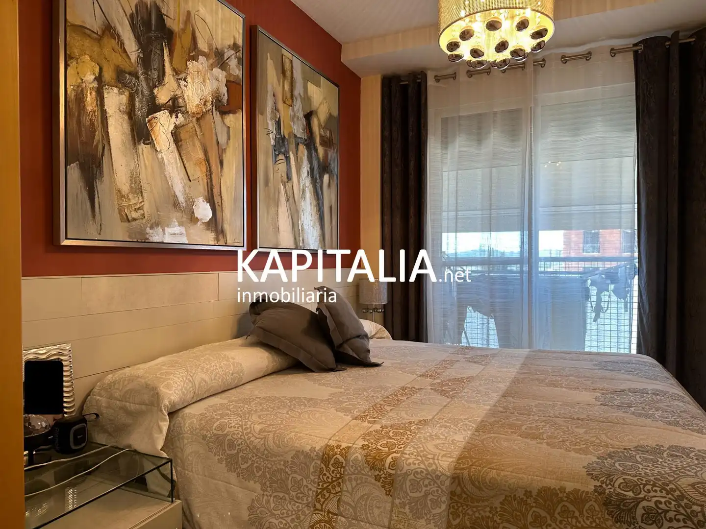 Bedroom of Flat for sale in Xàtiva  with Air Conditioner, Heating and Parquet flooring