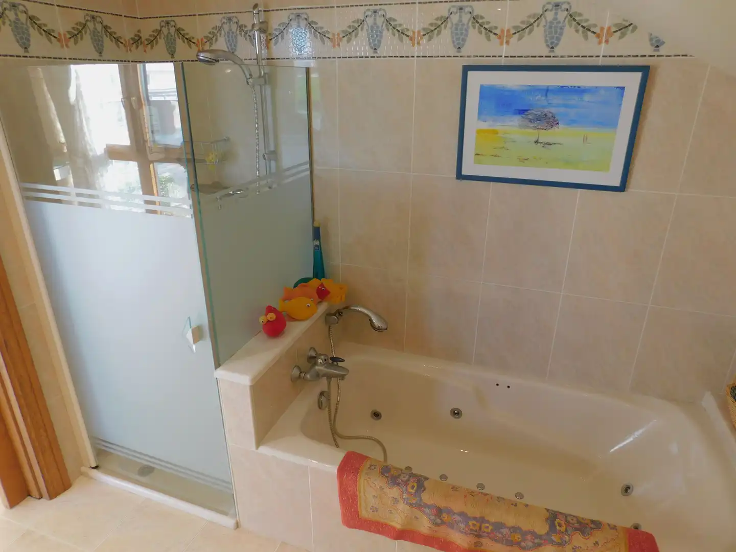 Baño de Casa o chalet en venta en Zizur Mayor / Zizur Nagusia con Calefacción, Jardín privado y Terraza