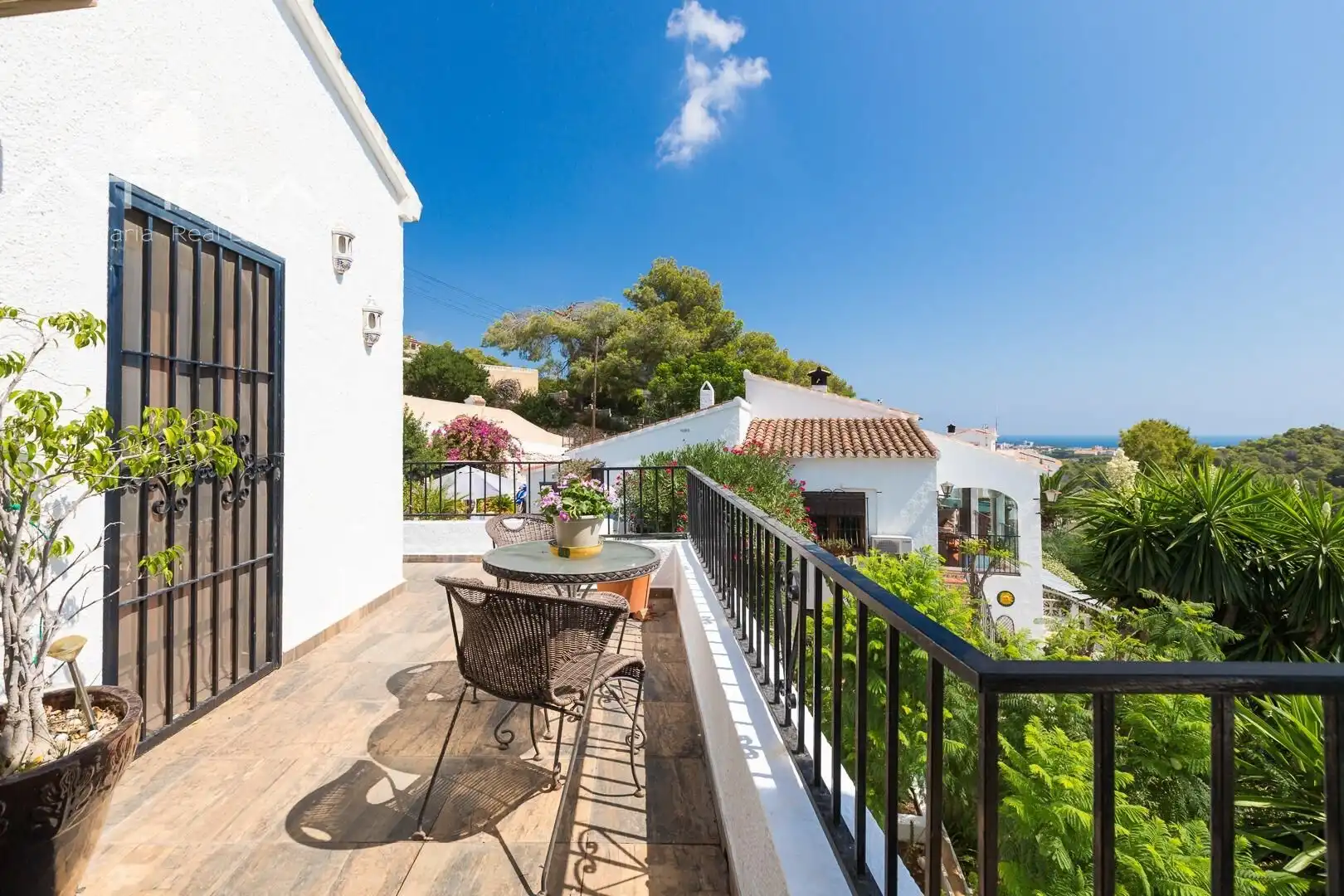 Terraza de Casa o chalet en venta en Jávea / Xàbia con Aire acondicionado, Calefacción y Jardín privado