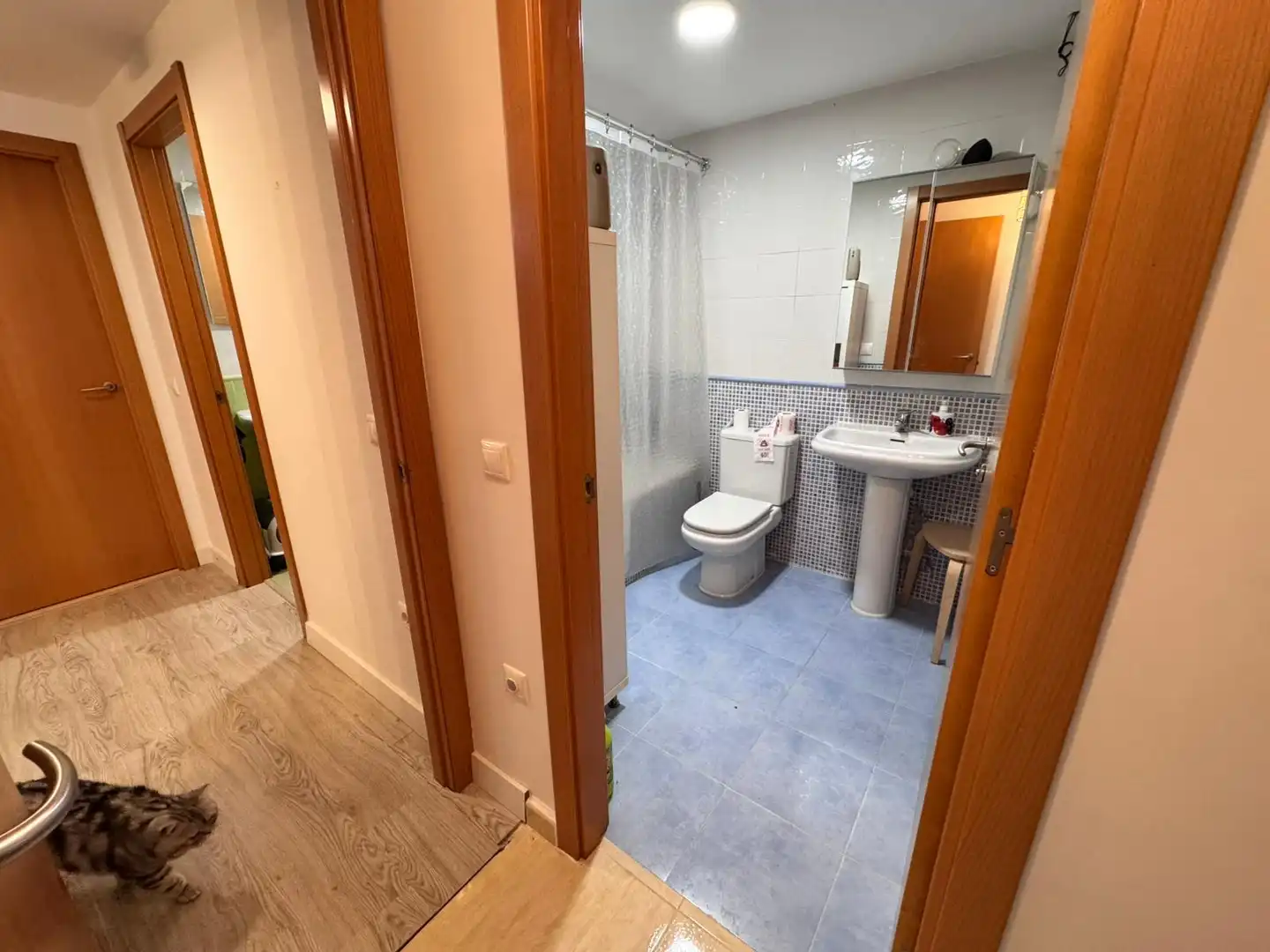 Badezimmer von Wohnung zum Verkauf in Peñíscola / Peníscola mit Klimaanlage, Abstellraum und Möbliert