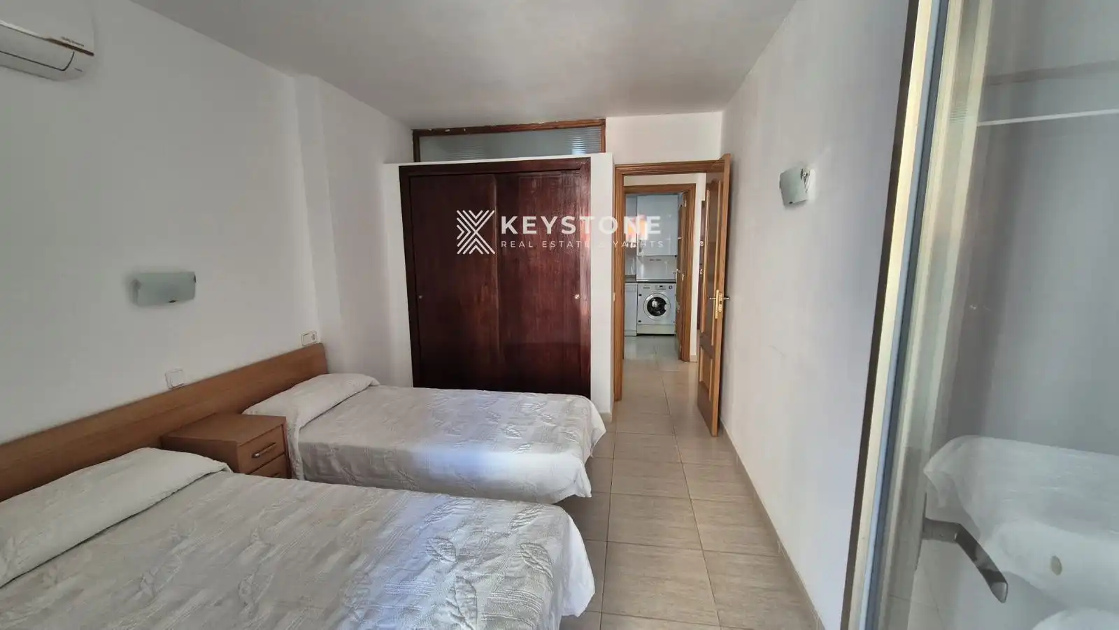 Bedroom of Flat for sale in  Palma de Mallorca  with Air Conditioner and Terrace