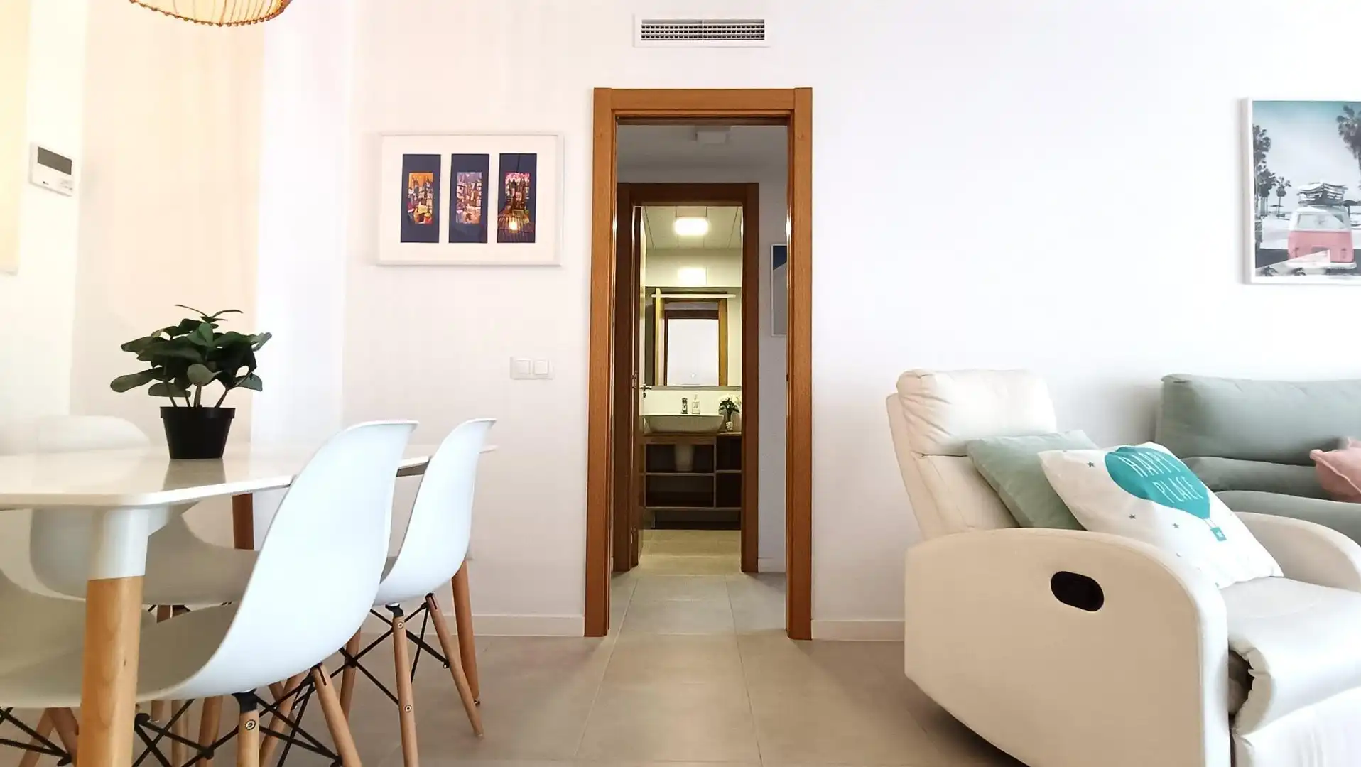 Apartament de lloguer en El Puig de Santa Maria amb Aire condicionat, Calefacció i Jardí privat