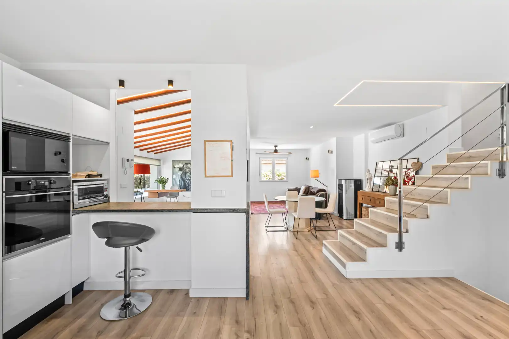 Kitchen of Houses for sale in Mutxamel  with Air Conditioner, Heating and Private garden