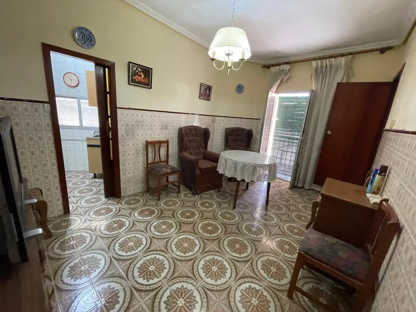 Sala de estar de Casa o chalet en venta en Arroyo de la Luz con Trastero y Amueblado