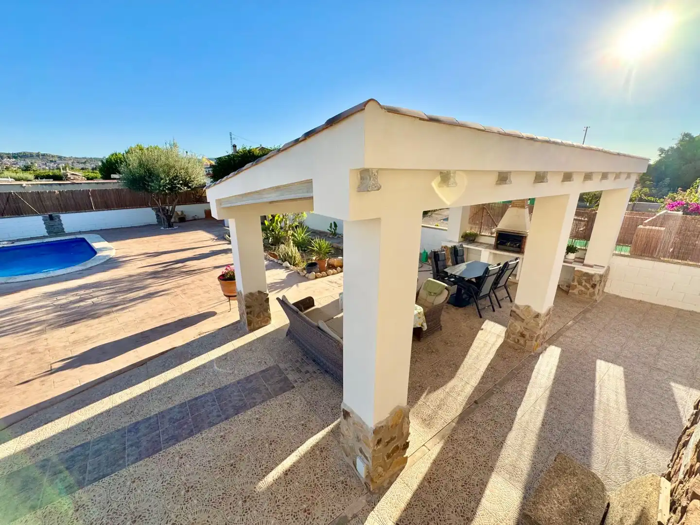 Terraza de Casa o chalet en venta en Molins - Campaneta - San Bartolomé