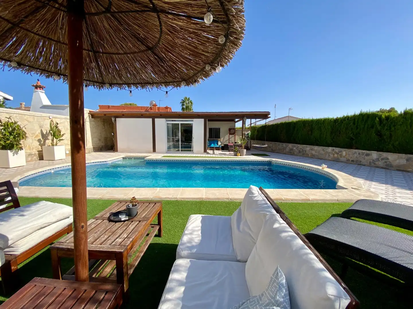 Piscina de Casa o xalet en venda en Rojales amb Aire condicionat, Calefacció i Jardí privat