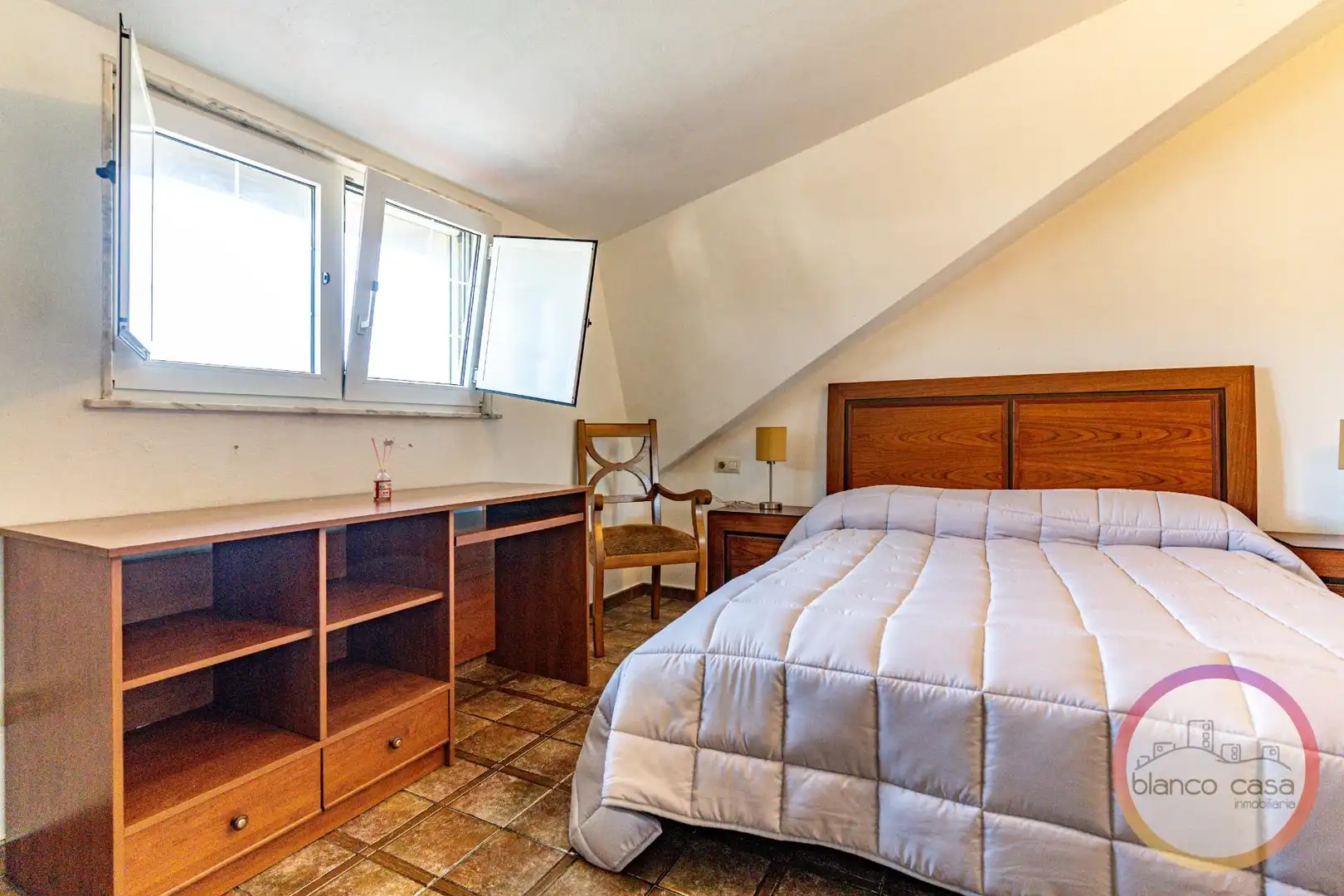 Bedroom of Houses for sale in Dumbría  with Heating, Private garden and Terrace