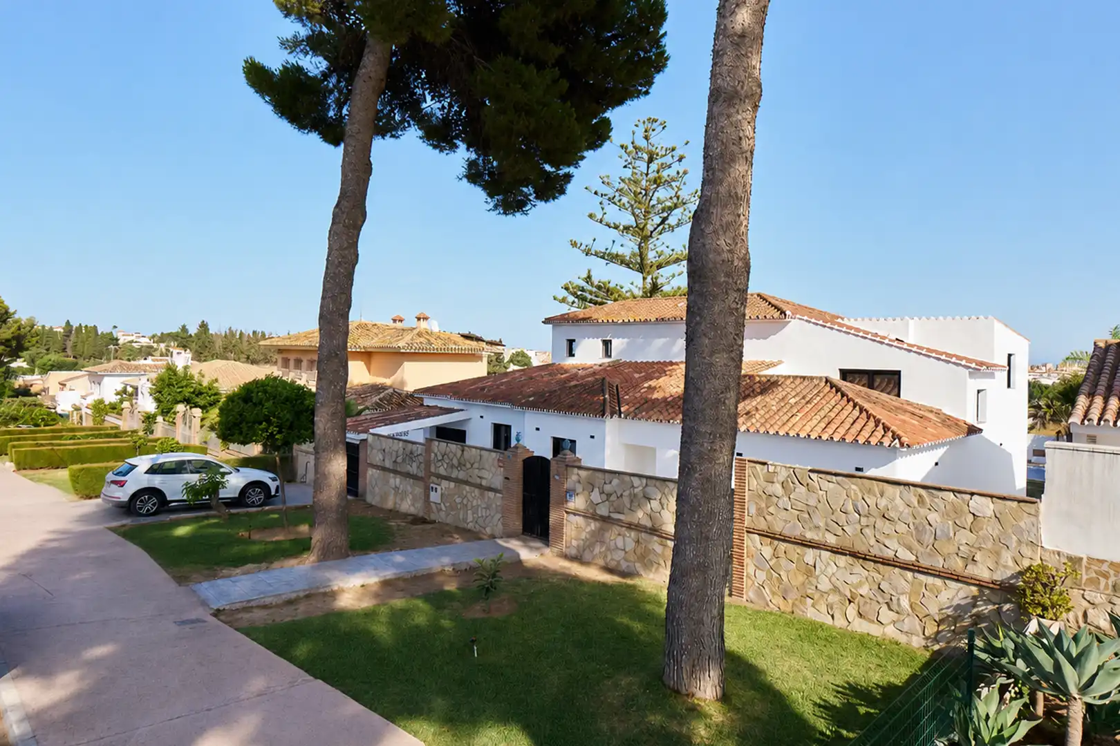 Garten von Haus oder Chalet zum Verkauf in Mijas mit Heizung, Privatgarten und Terrasse