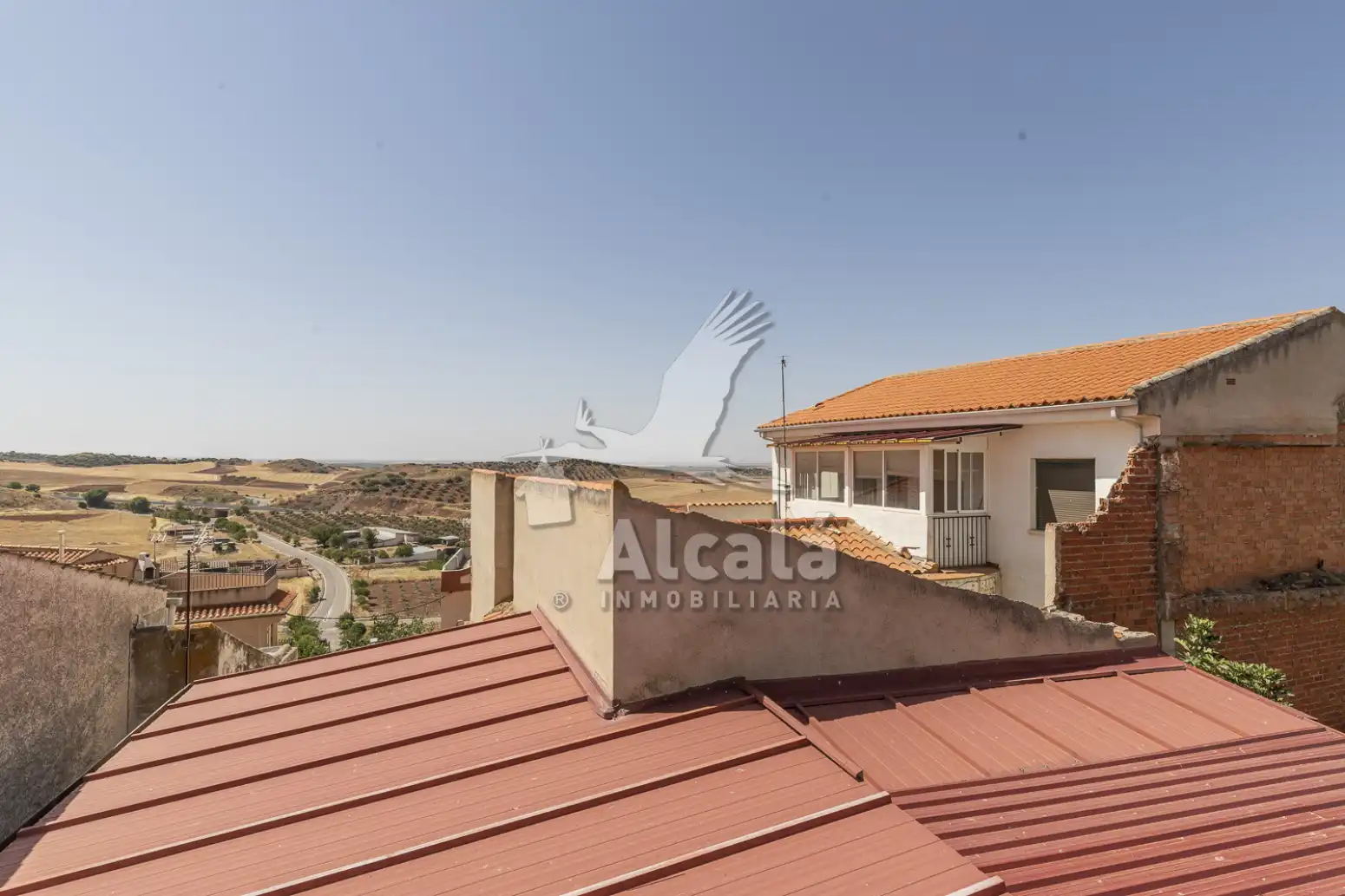 Vista exterior de Casa o chalet en venta en Alhambra con Calefacción y Amueblado