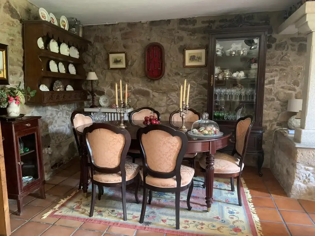 Comedor de Casa adosada en venta en Brión con Calefacción, Jardín privado y Terraza