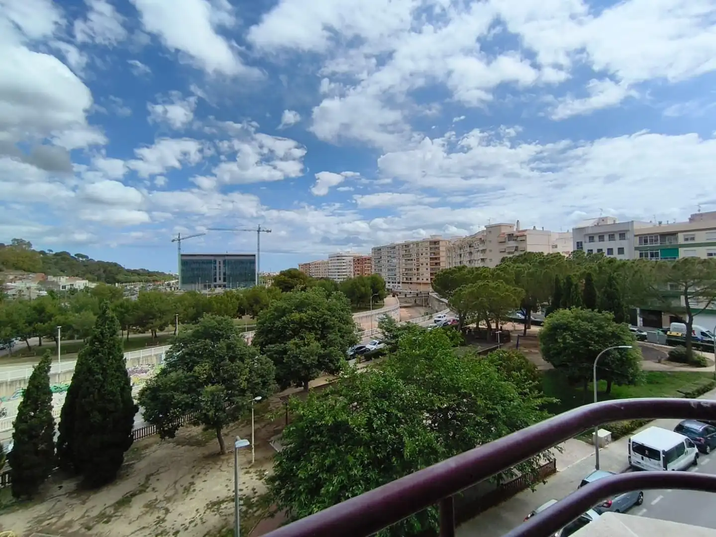 Außenansicht von Wohnung zur Miete in Gandia mit Klimaanlage, Möbliert und Balkon