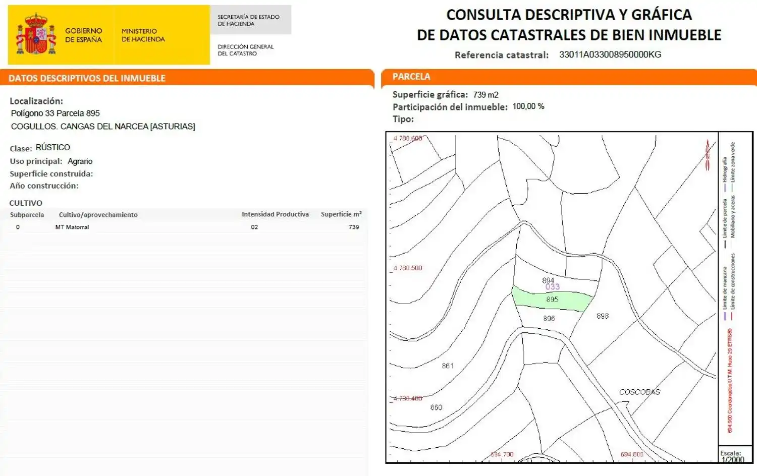 Residencial en venda en Cangas del Narcea