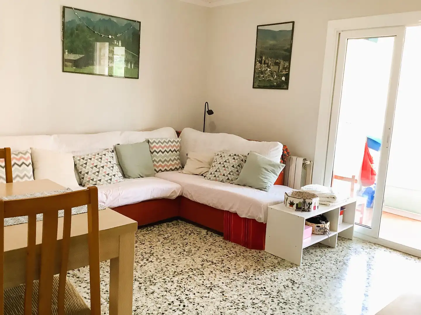 Living room of Flat for sale in El Masnou  with Heating and Balcony